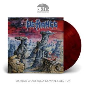DEFIANCE · Void Terra Firma | RED/BLACK MARBLED VINYL (Thrash Metal Vinyl)