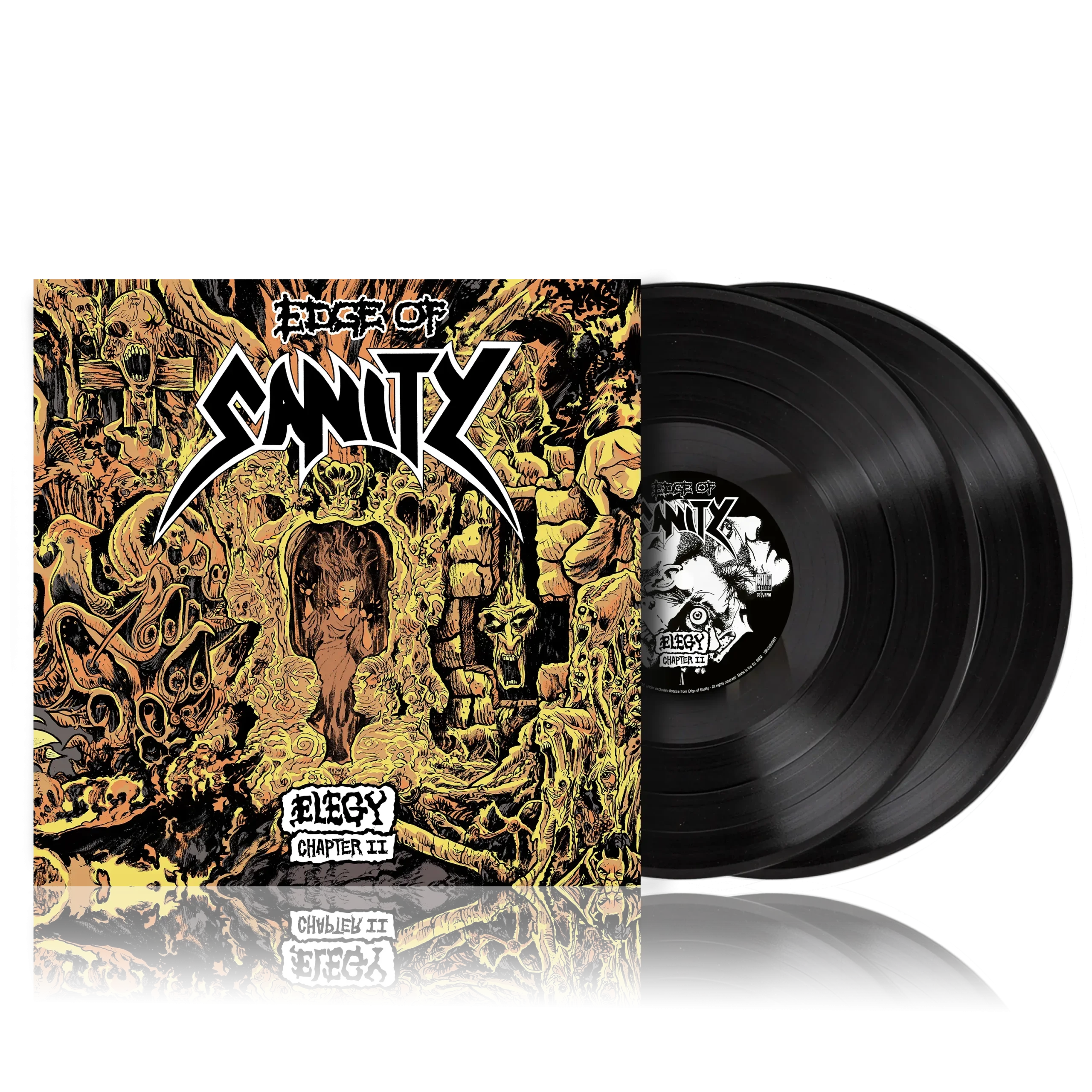 EDGE OF SANITY · Elegy - Chapter II (Demos Comp.) | BLACK 2LP (Melodic Death Metal Vinyl) · Picture 2