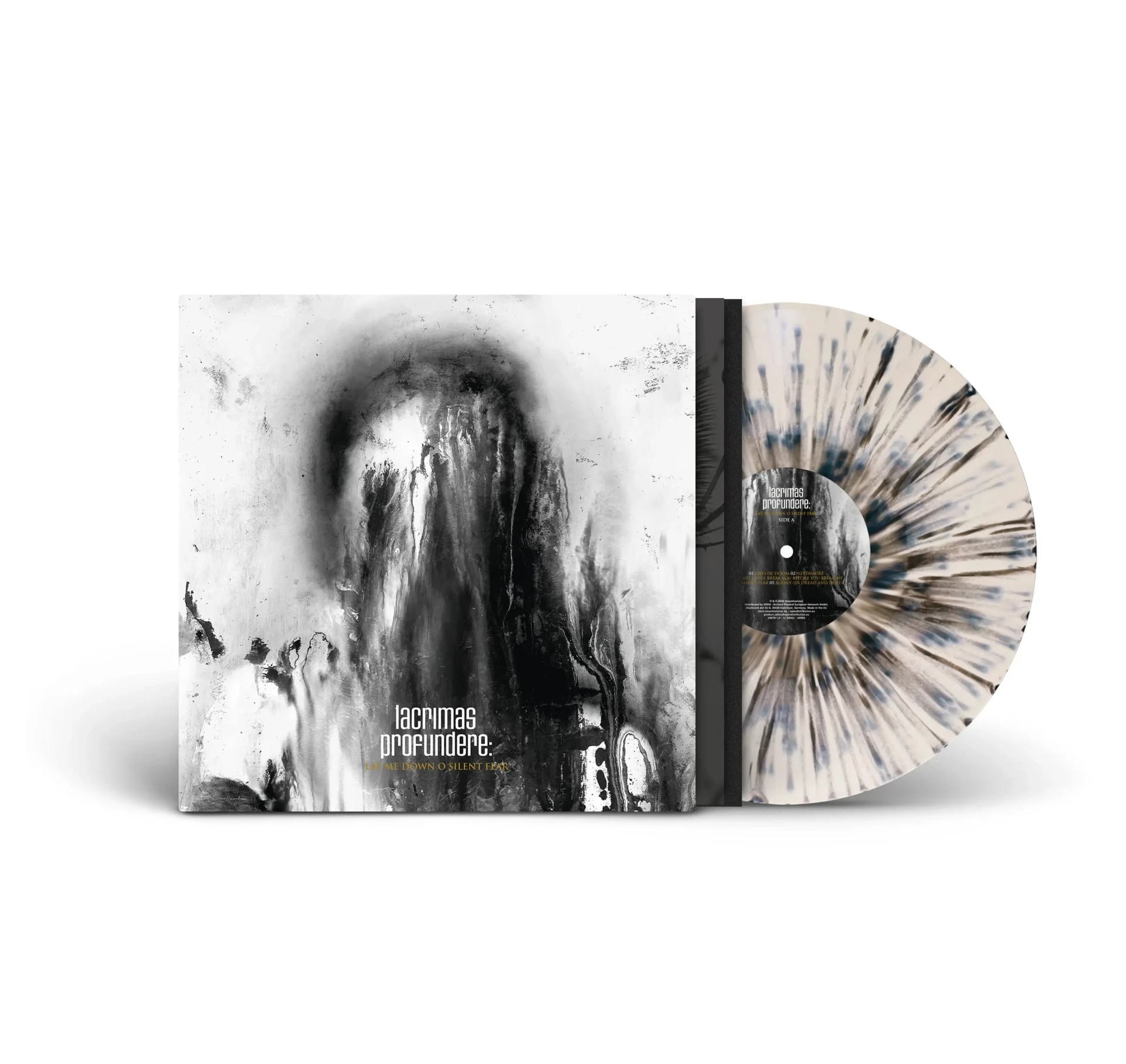 LACRIMAS PROFUNDERE - Lay Me Down O Silent Fear [WHITE/BLACK SPLATTER LP] (Gothic Metal Vinyl) · Picture 2
