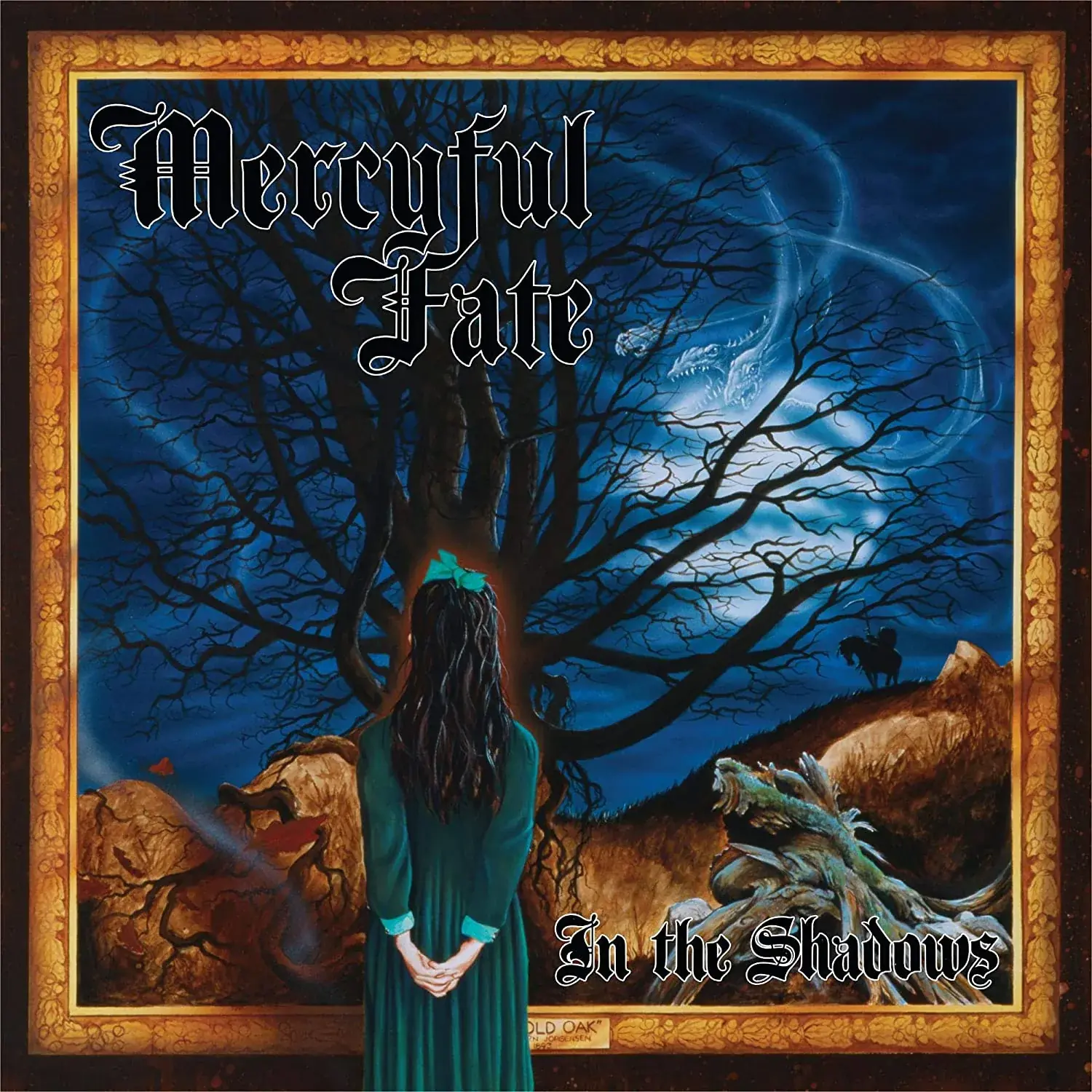 MERCYFUL FATE · In The Shadows (Re-Issue) | TEAL GREEN MARBLED LP (Heavy Metal Vinyl) · Picture 1