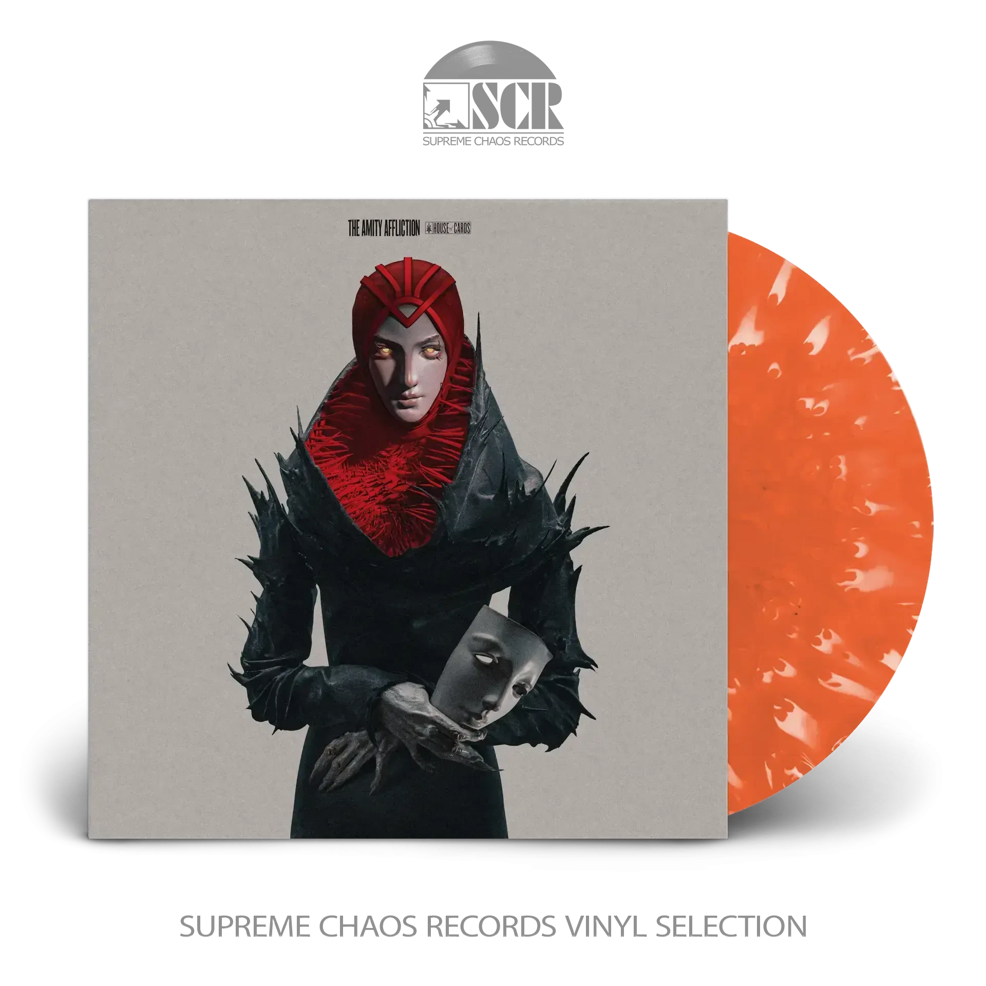 THE AMITY AFFLICTION · House of Cards | CLOUDY BLOOD RED LP (Heavy Metal Vinyl)