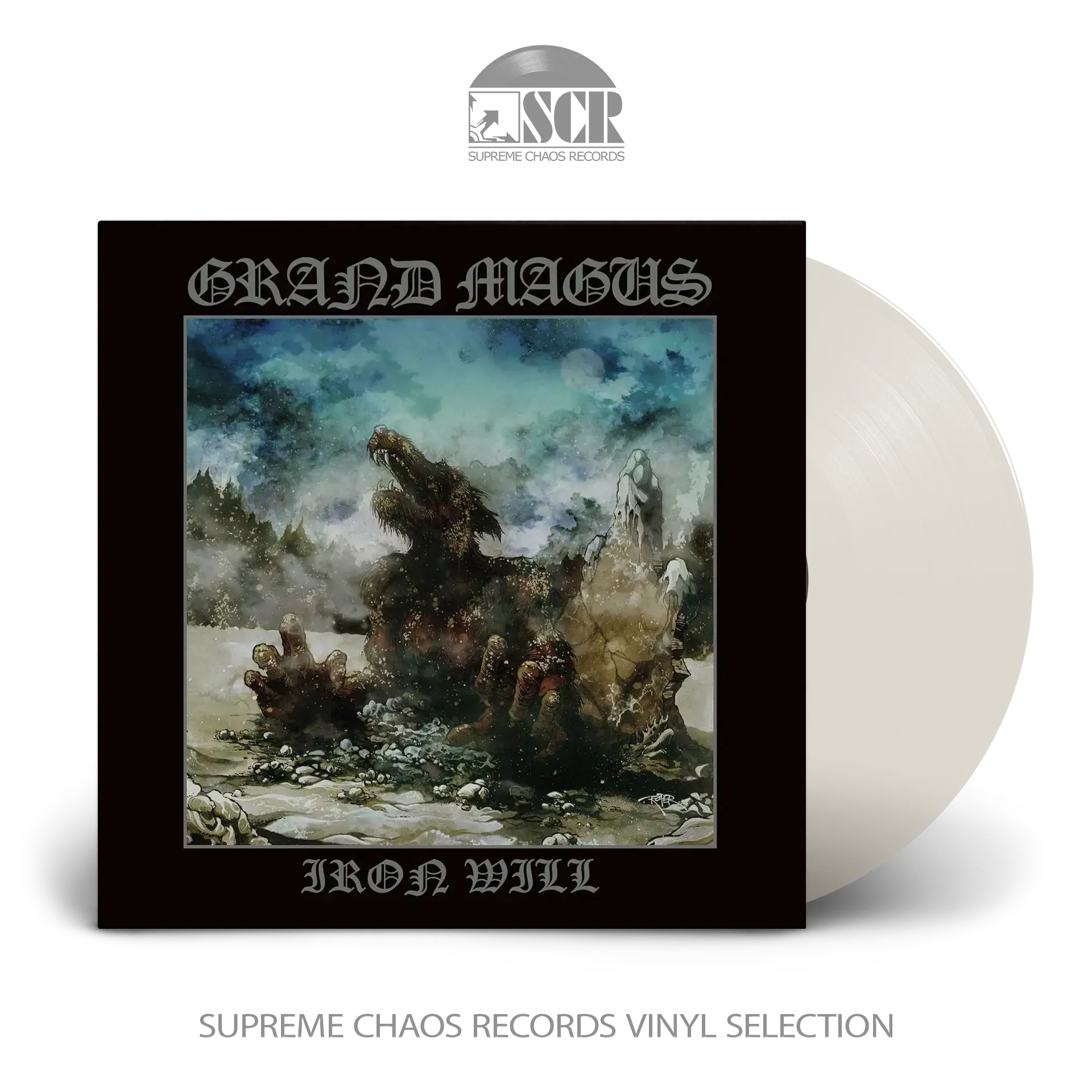 GRAND MAGUS - Iron Will · CLEAR LP (Heavy Metal Vinyl)