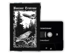 BONJOUR TRISTESSE · The World Without Us / Against Leviathan | WOODEN BLACK TAPE BOX SET (Black Metal Tapes) · Picture 2