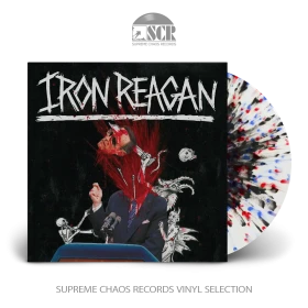 IRON REAGAN · The Tyranny of Will | WHITE/RED/BLUE/BLACK SPLATTER LP (Thrash Metal/Hardcore Vinyl)