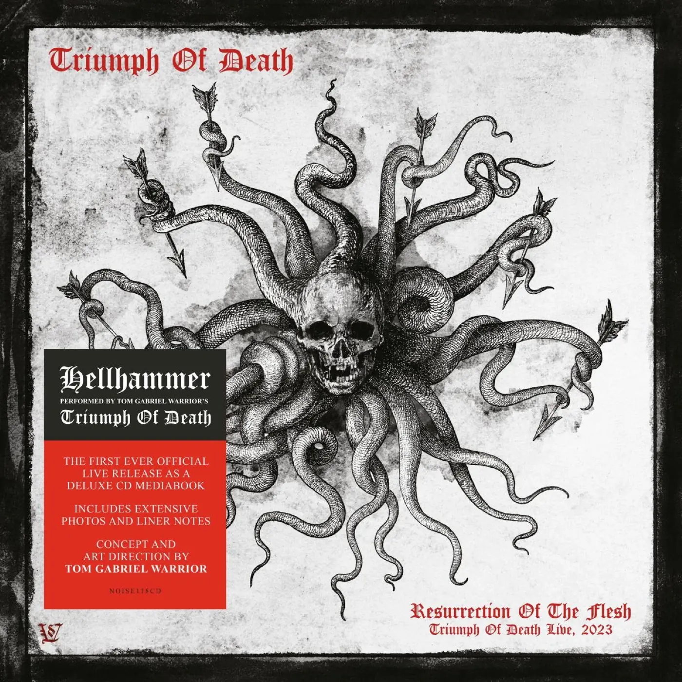TRIUMPH OF DEATH · Resurrection Of The Flesh | SOFTPACK CD (Black Metal/Death Metal CDs)