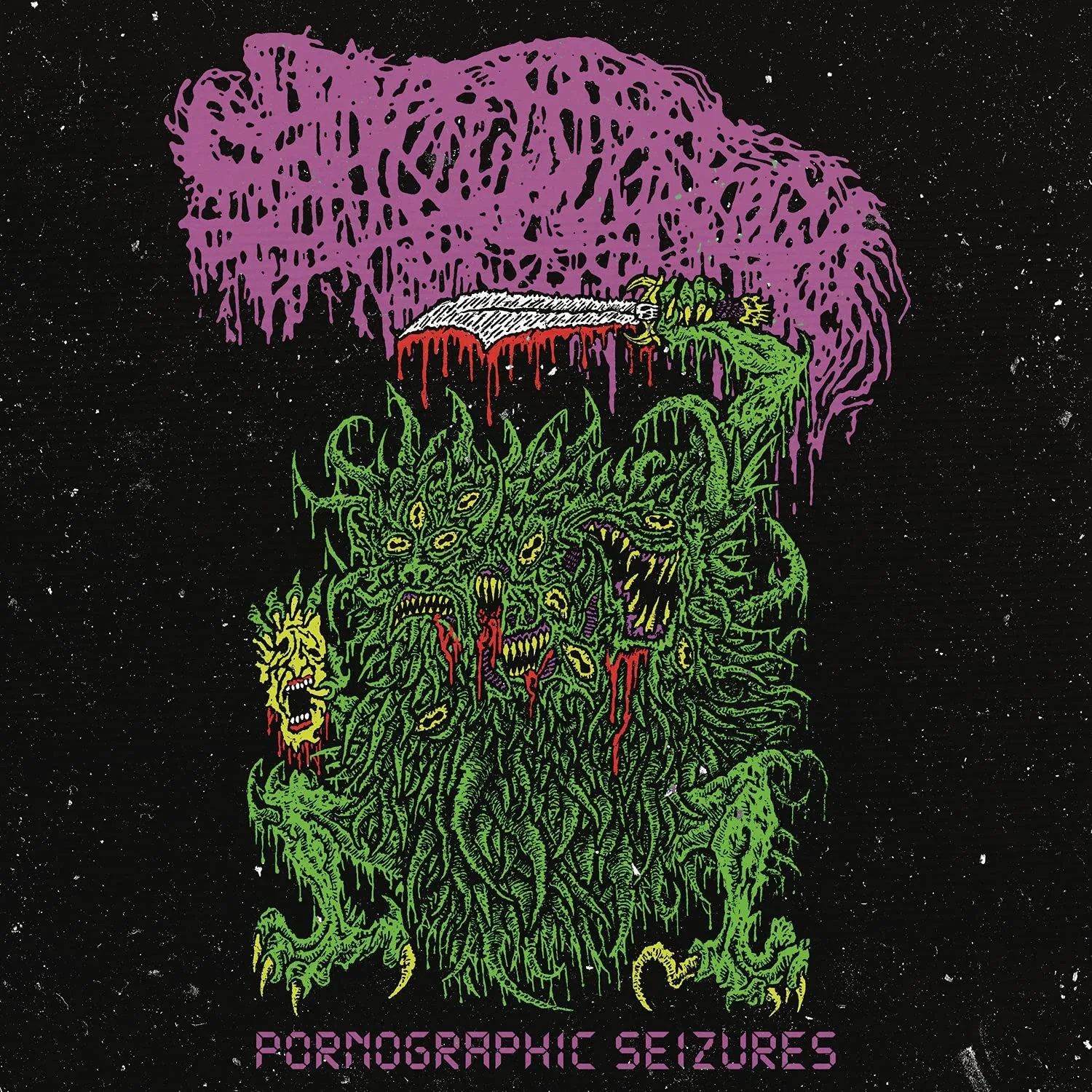 SANGUISUGABOGG · Pornographic Seizures | BLACK LP (Death Metal Vinyl) · Picture 1