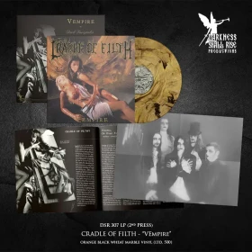 CRADLE OF FILTH · Vempire, Or Dark Faerytales In Phallustein | ORANGE/BLACK/WHEAT LP (Gothic Metal/Black Metal Vinyl) · Picture 2