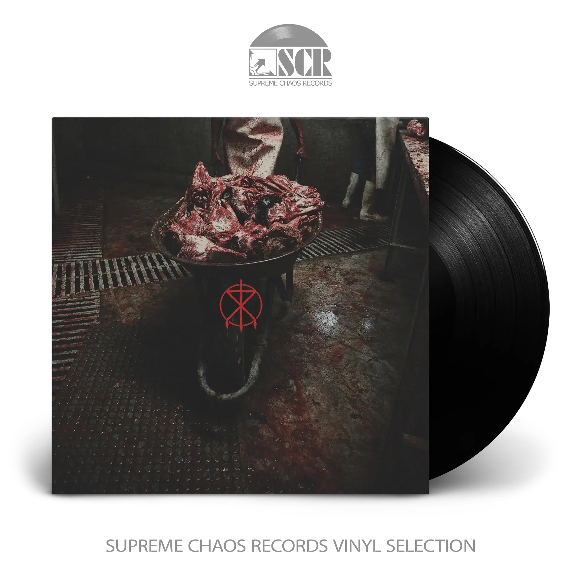 TO THE GRAVE · Libration Front | BLACK LP (Deathcore Vinyl)