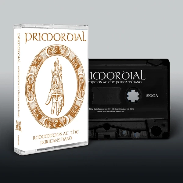 PRIMORDIAL · Redemption At The Puritan's Hand | BLACK TAPE (Black Metal Tapes)