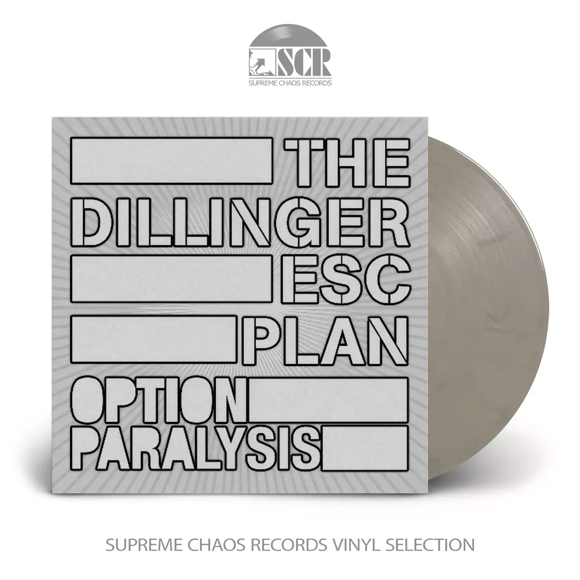 THE DILLINGER ESCAPE PLAN - Option Paralysis · GOLD/BLACK MARBLED LP (Mathcore Vinyl)