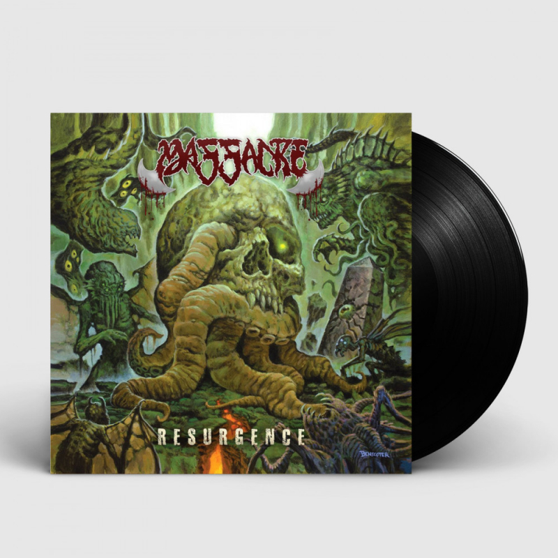 MASSACRE - Resurgence · BLACK LP (Death Metal Vinyl)