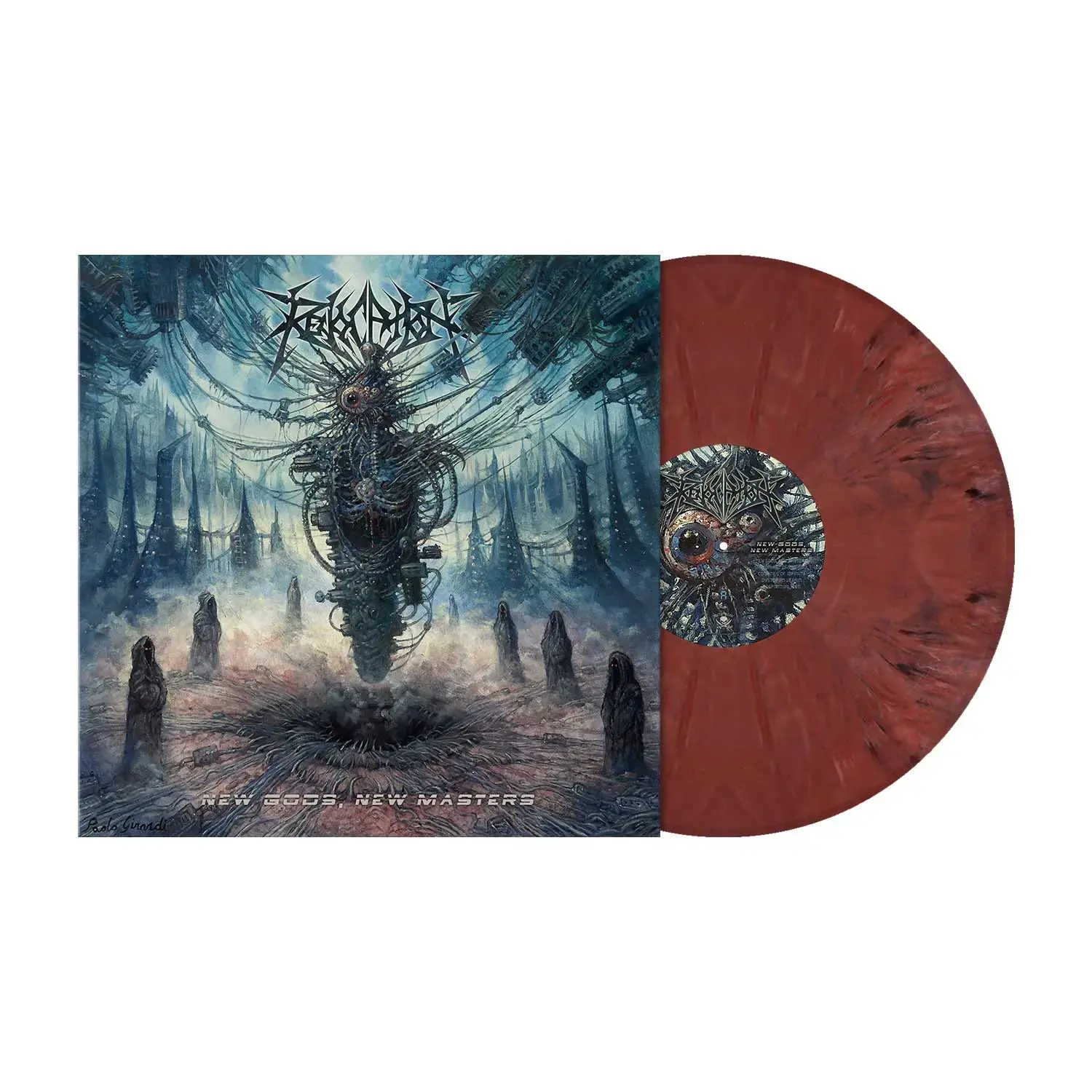 REVOCATION · New Gods, New Masters | CRIMSON RED LP (Death Metal/Thrash Metal Vinyl)