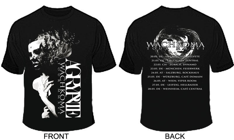 AGRYPNIE · Wachkoma | T-SHIRT (Black Metal Clothes)