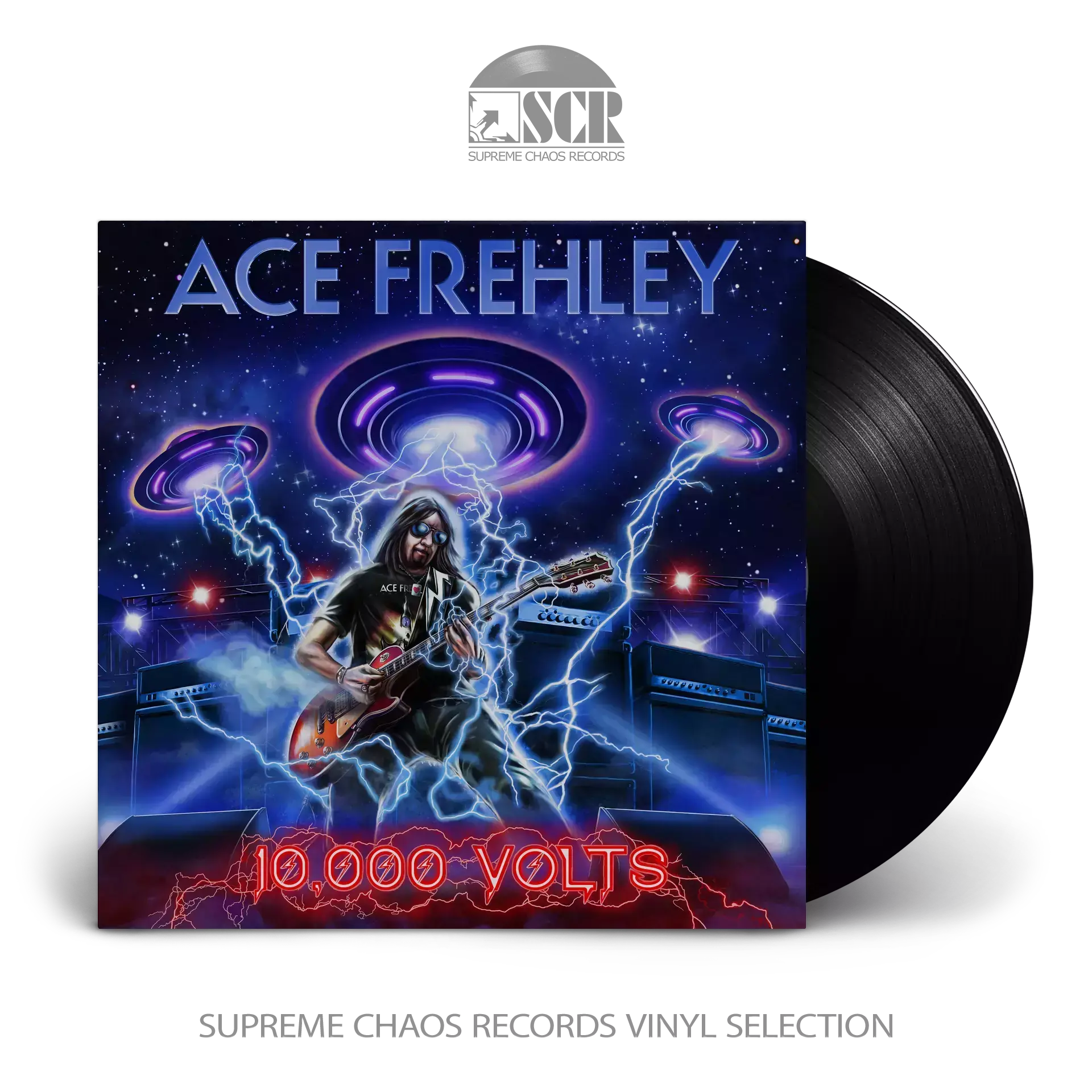 ACE FREHLEY · 10.000 Volts | BLACK LP (Heavy Metal Vinyl)