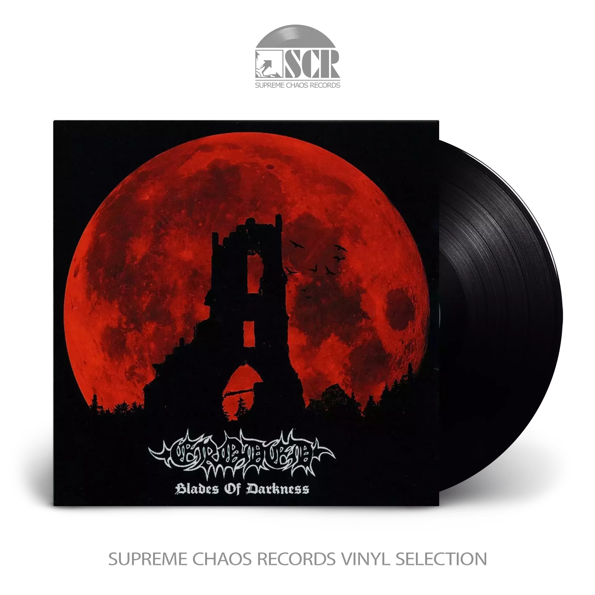 ERODED / DECREPITAPH · Blades Of Darkness/Thrones Of The Diabolical Ones | SPLIT 7" EP - BLACK EP (Death Metal Vinyl)