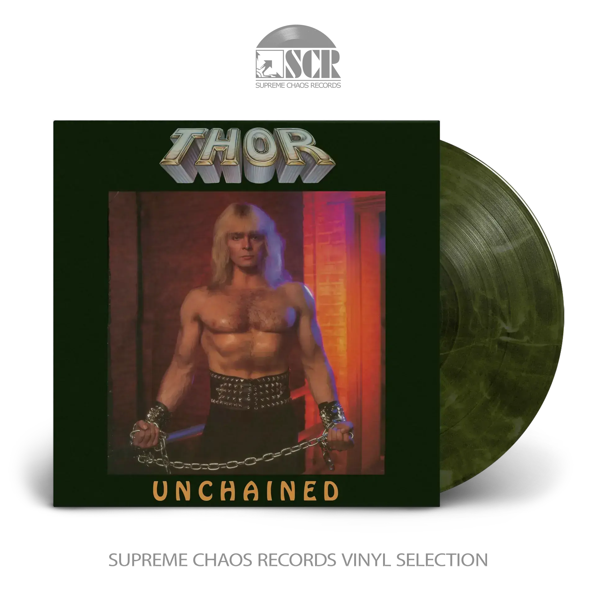 THOR - Unchained · MARBLE LP (Heavy Metal Vinyl)