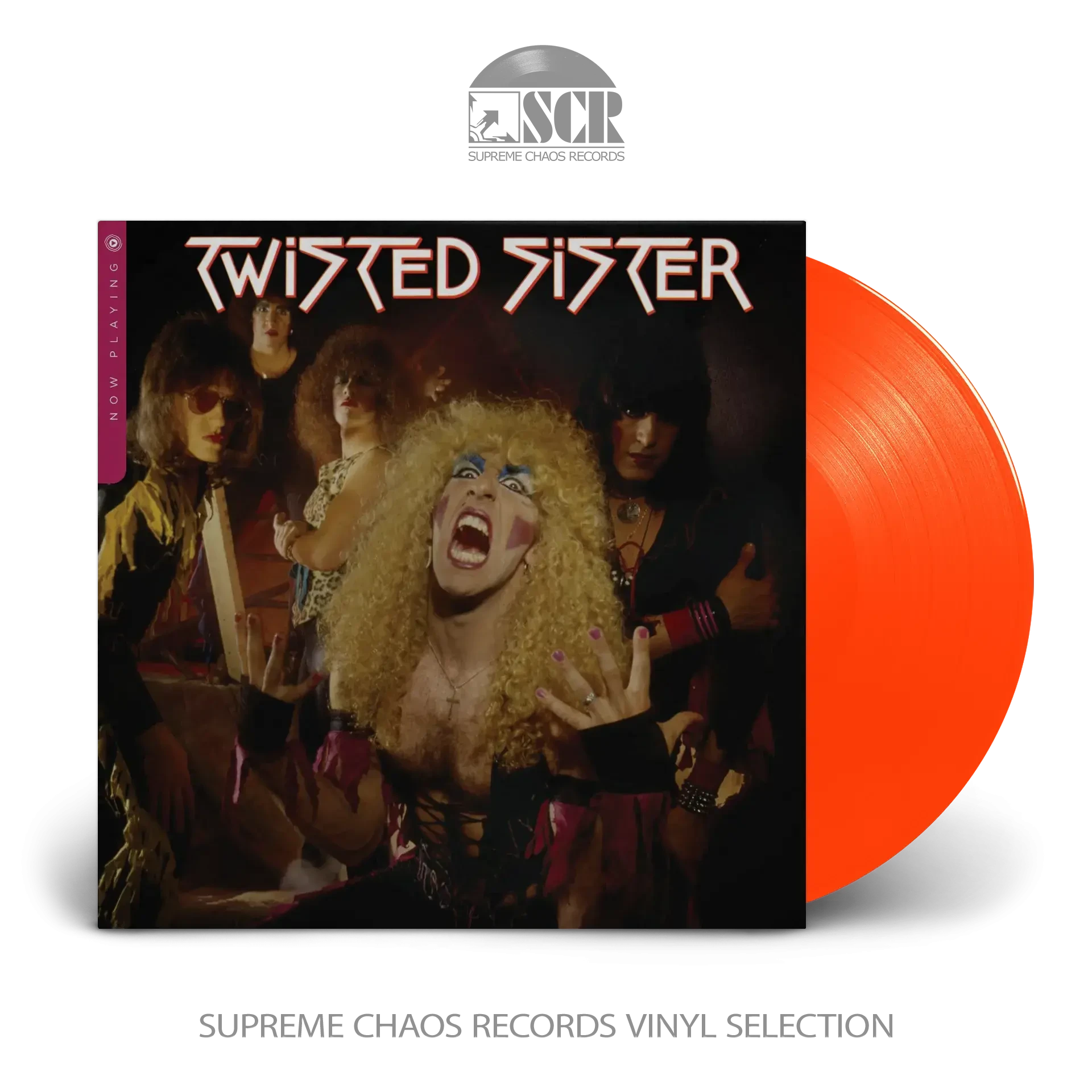 TWISTED SISTER · Now Playing | ORANGE CRUSH LP (Hard Rock Vinyl)
