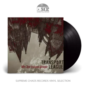 TRANSPORT LEAGUE · We Are Satans People | BLACK LP (Stoner Rock/Doom Metal Vinyl)