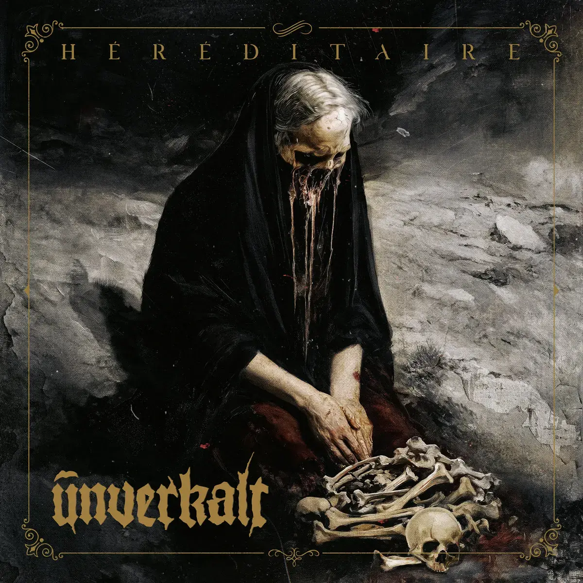 UNVERKALT · Héréditaire | SUNBURST 2LP (Post Metal Vinyl) · Picture 1
