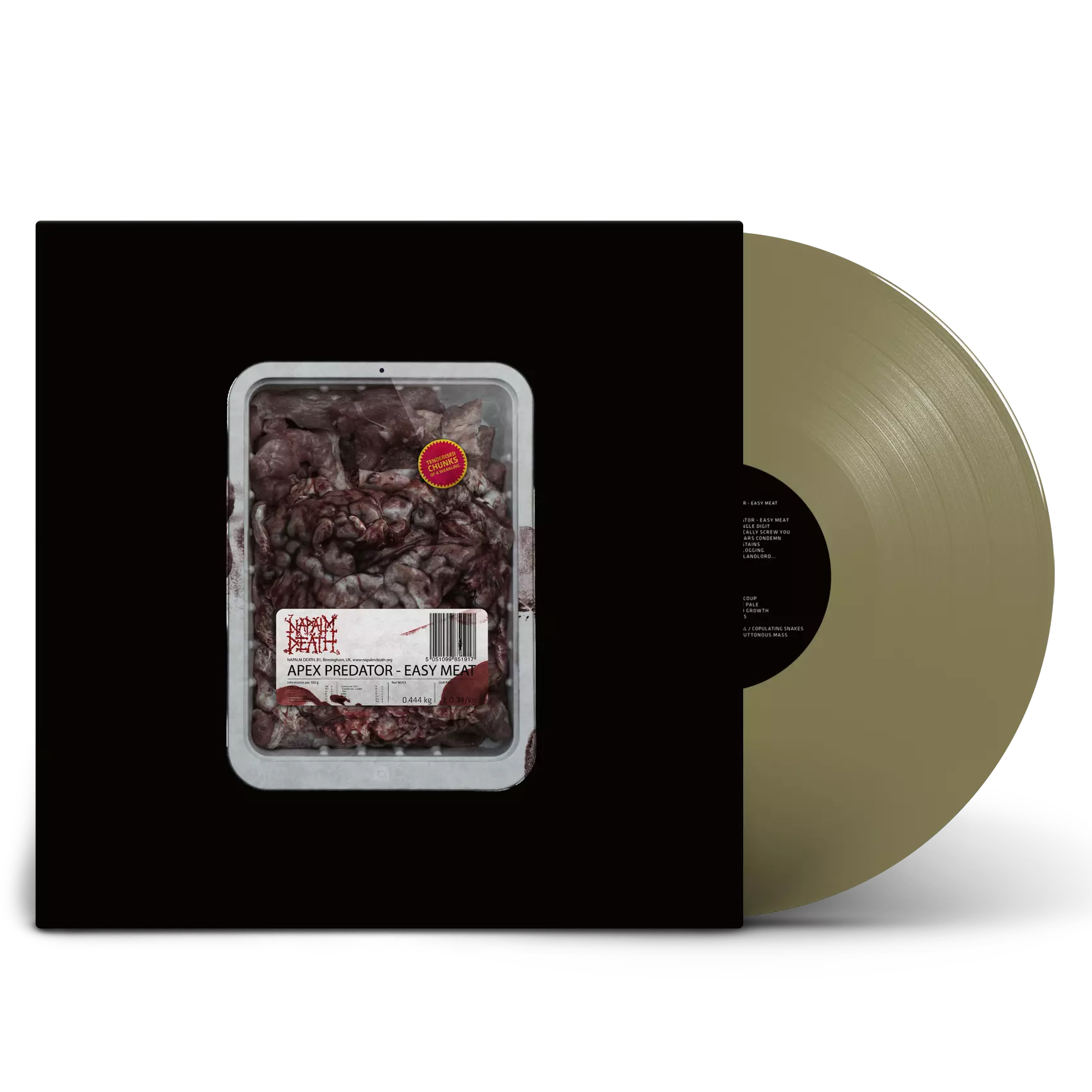 NAPALM DEATH · Apex Predator - Easy Meat | GOLDEN LP (Grindcore Vinyl)