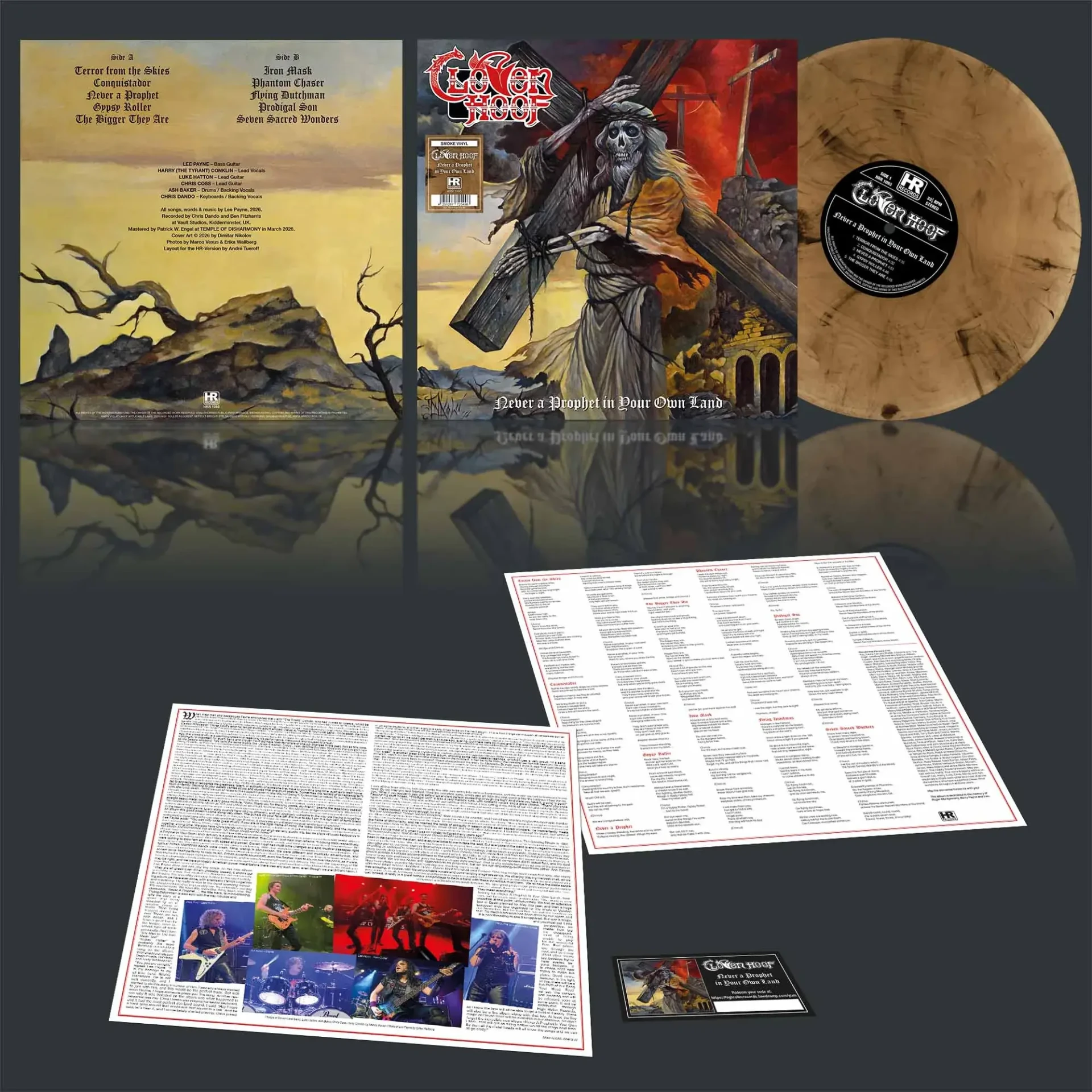 CLOVEN HOOF · Never a Prophet in Your Own Land | SMOKE LP (Heavy Metal Vinyl) · Picture 2