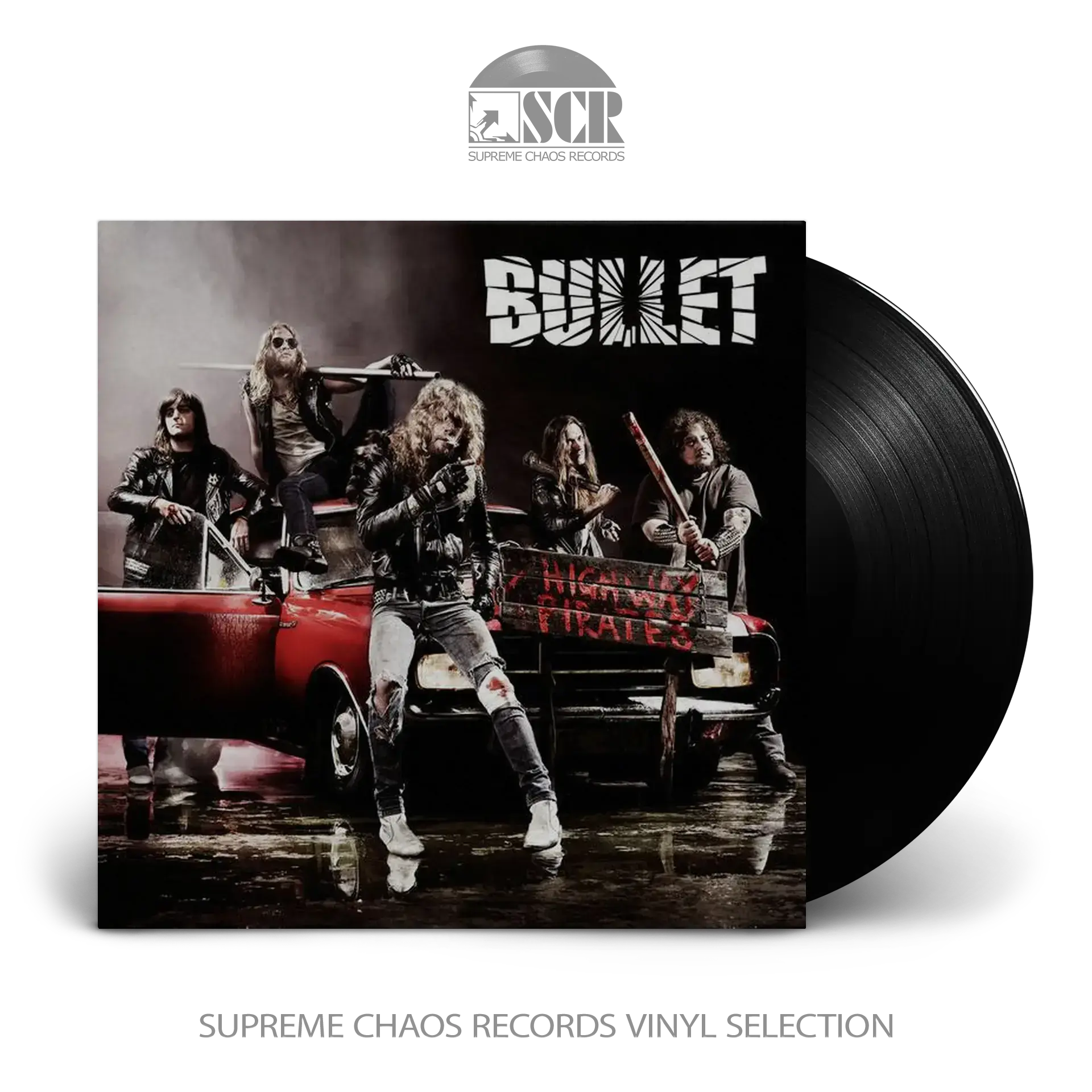 BULLET- HIGHWAY PIRATES ·  | BLACK LP (Hard Rock Vinyl)