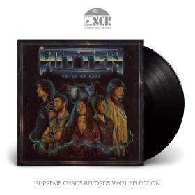 HITTEN · Twist Of Fate | BLACK LP (Heavy Metal Vinyl)