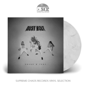 DUST BOLT · Sound & Fury | WHITE/BLACK MARBLED VINYL (Thrash Metal Vinyl)