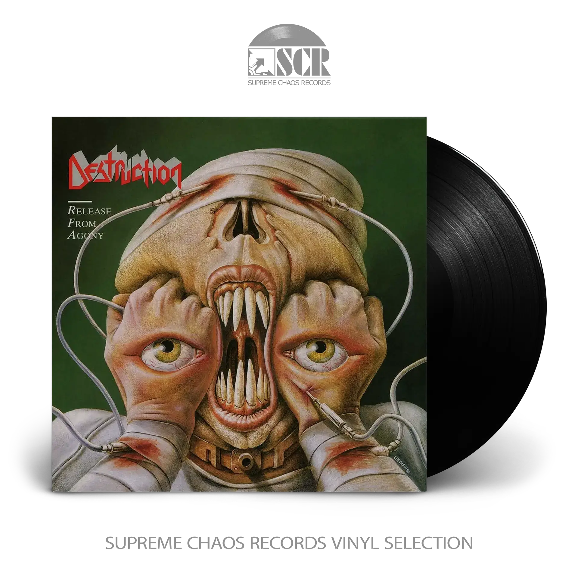 DESTRUCTION · Release From Agony (Re-Release 2022) | BLACK LP (Thrash Metal Vinyl)