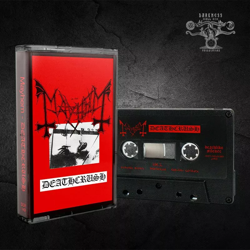 MAYHEM · Deathcrush (DSR) | BLACK TAPE (Death Metal Tapes)