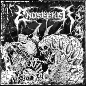 ENDSEEKER · Global Worming | GREEN/BLACK MARBLED LP (Death Metal Vinyl) · Picture 1