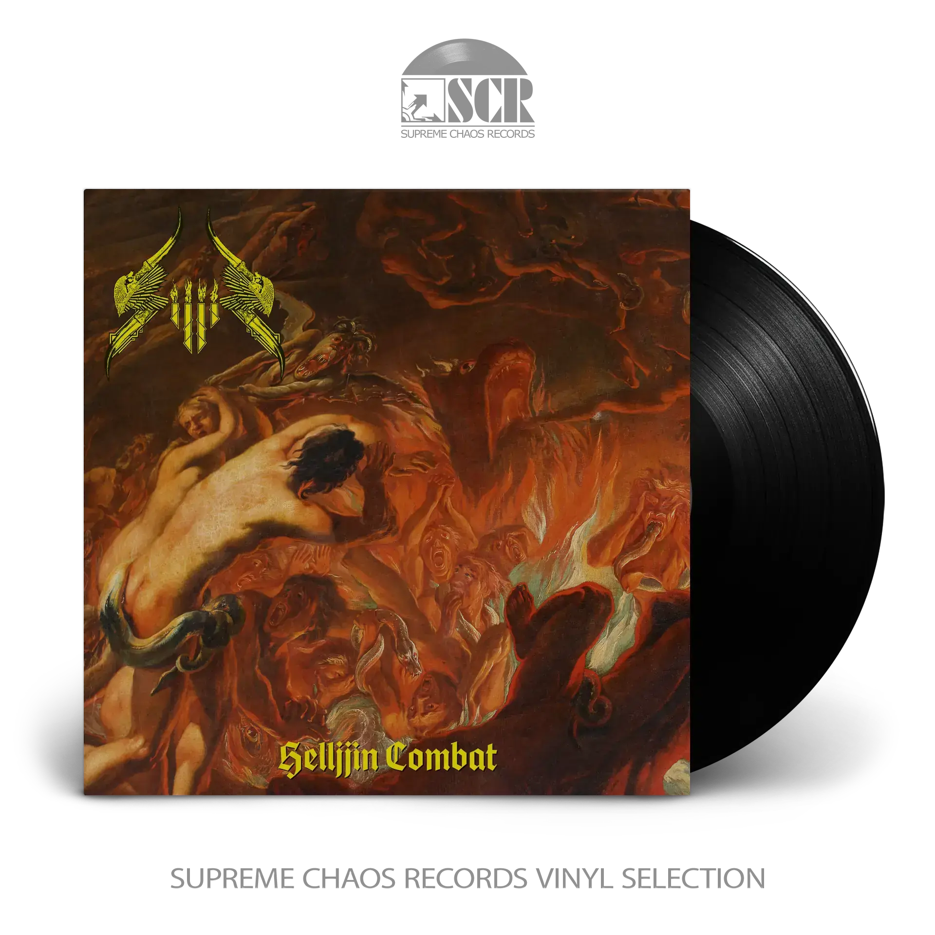SIJJIN - Helljjin Combat · BLACK LP