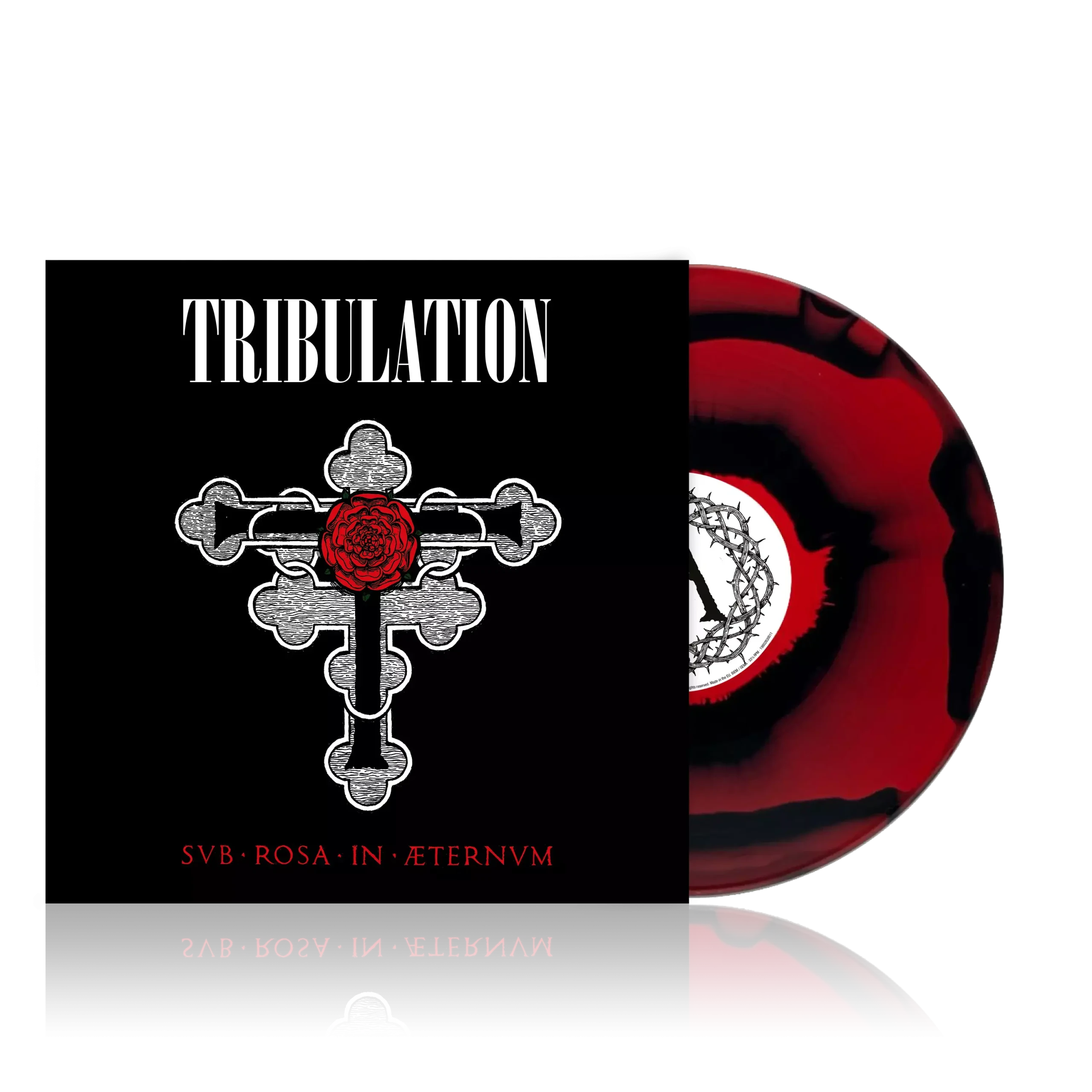 TRIBULATION - Sub Rosa In Æternum · RED/BLACK LP TRIBULATION - Sub Rosa In Æternum · RED/BLACK LP (Dark Metal Vinyl)