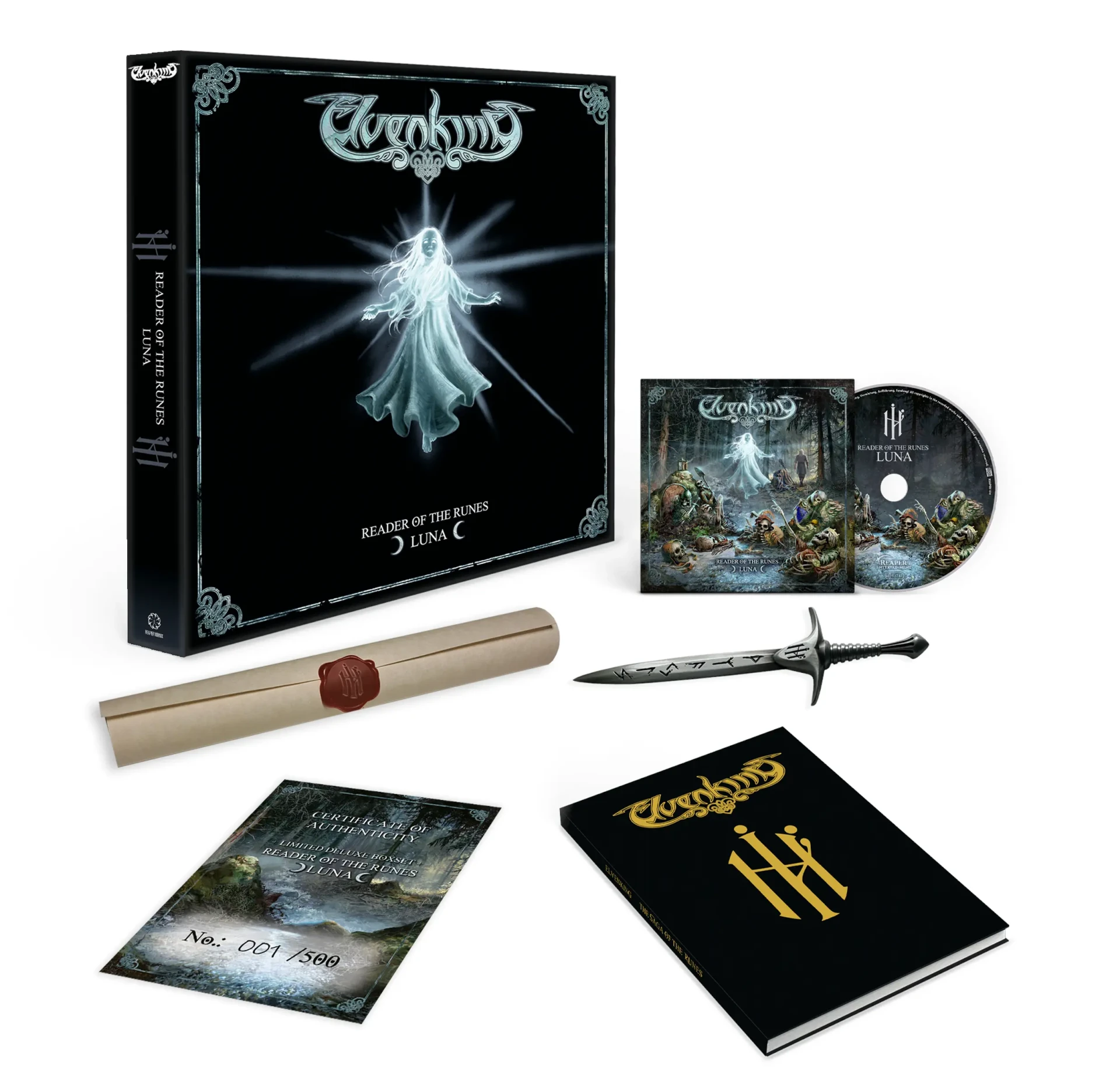 ELVENKING - Reader Of The Runes-Luna · CD BOXSET