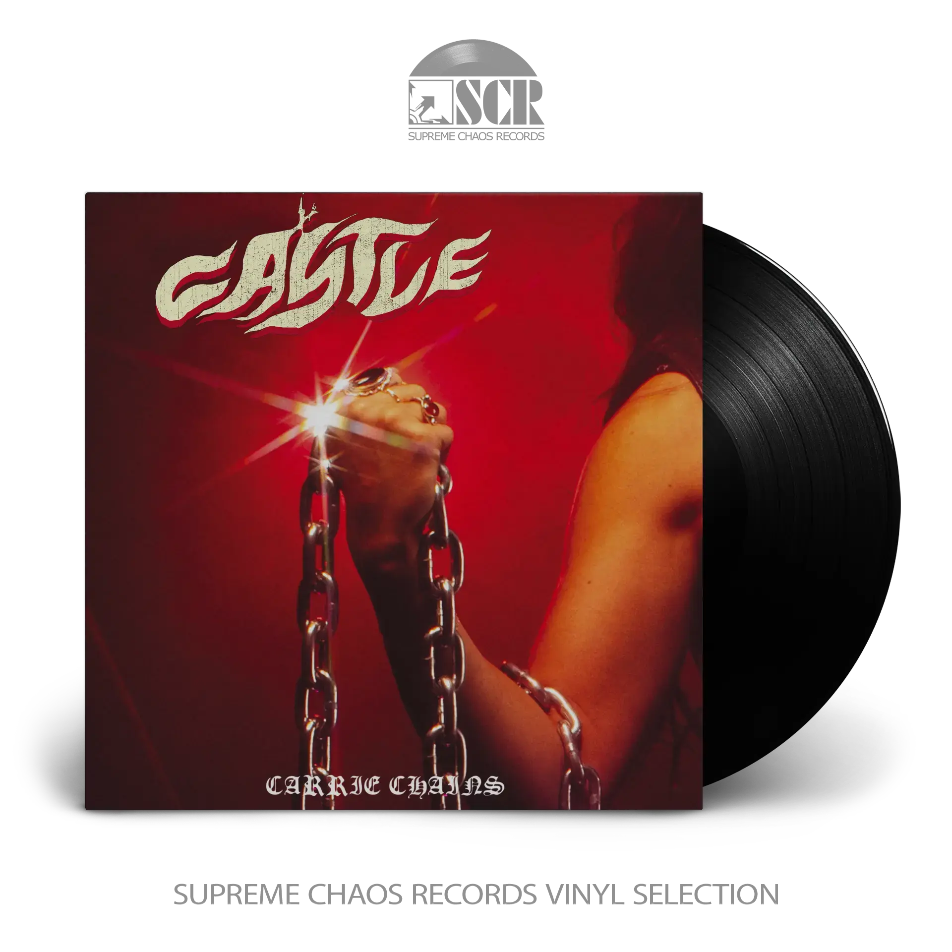 CASTLE · Carrie Chains | BLACK LP (Doom Metal/Heavy Metal Vinyl)