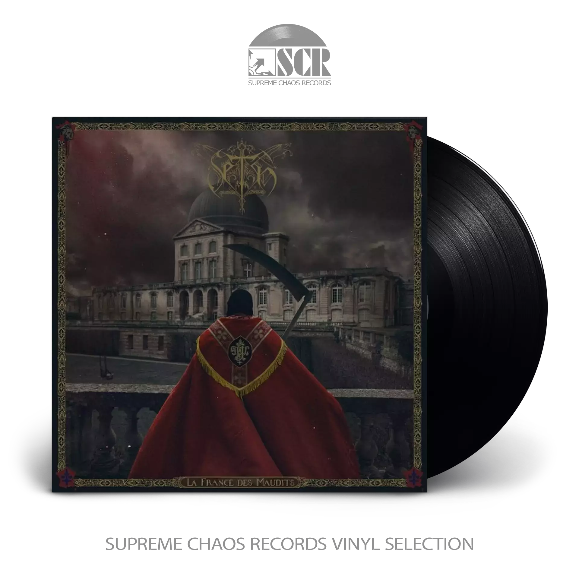 SETH · La France des Maudits | BLACK LP (Black Metal Vinyl)