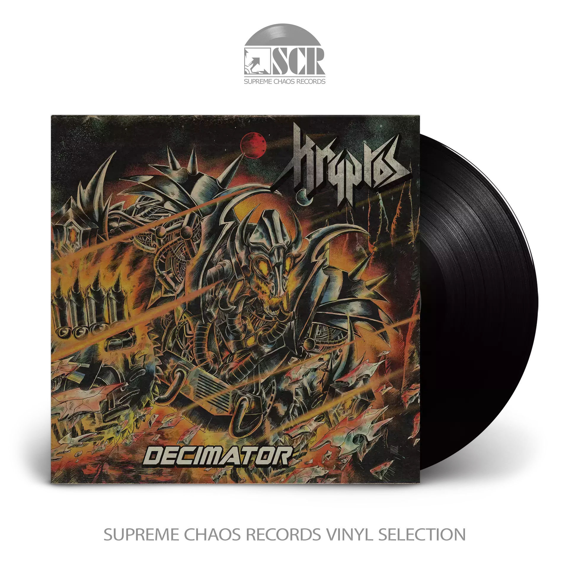 KRYPTOS - Decimator · BLACK LP (Heavy Metal Vinyl)