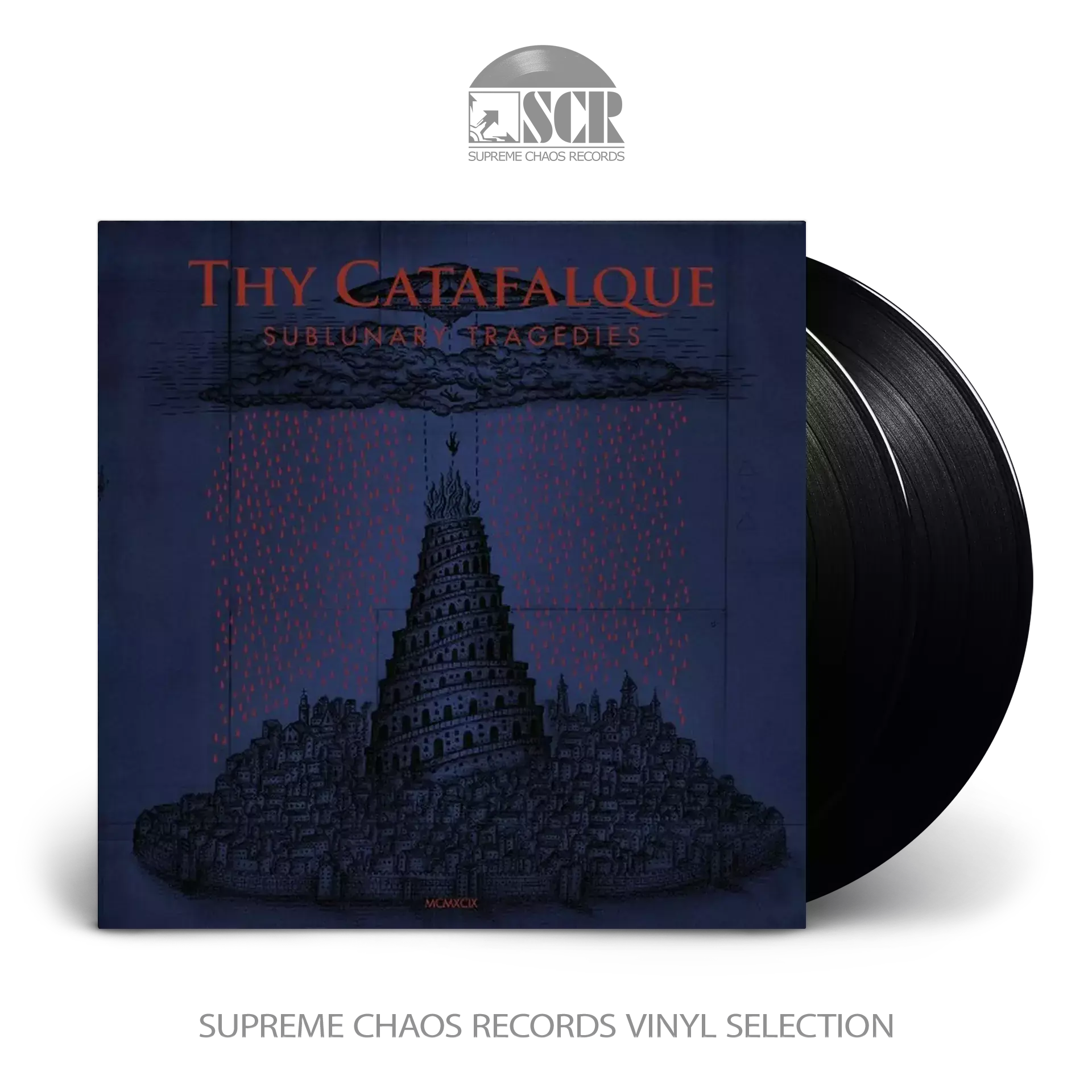 THY CATAFALQUE · Sublunary Tragedies | BLACK DLP (Black Metal Vinyl)