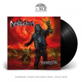 DESTRUCTION · Diabolical | BLACK LP (Trash Metal Vinyl)