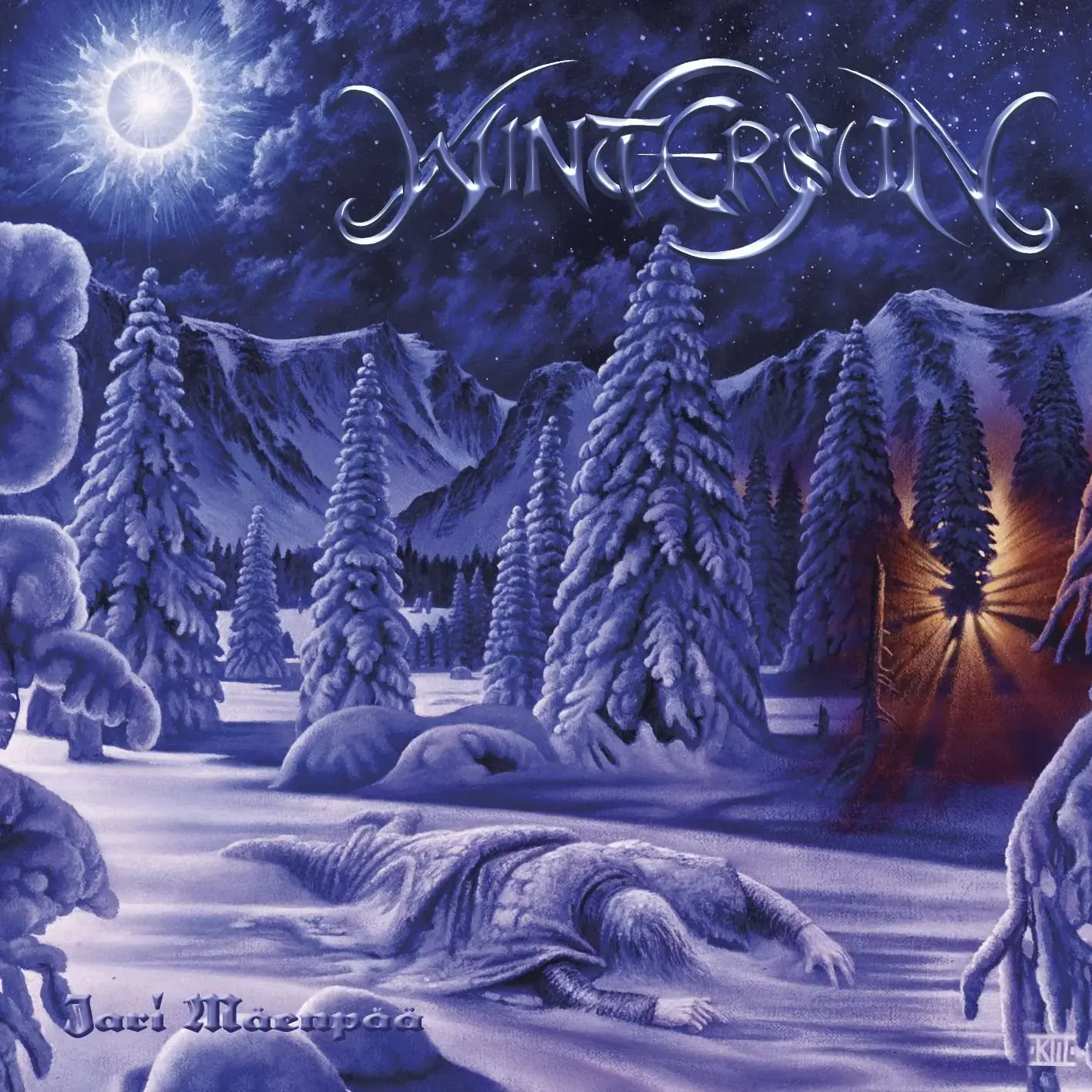 WINTERSUN - Wintersun · TRANSPARENT ORANGE 2LP (Melodic Death Metal Vinyl) · Picture 1