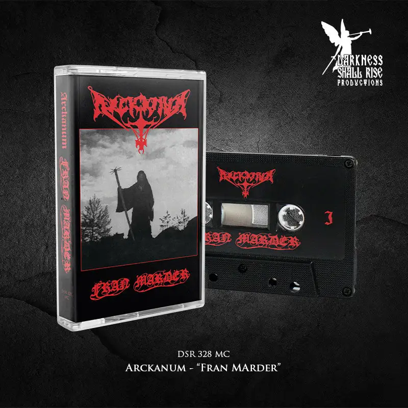ARCKANUM · Fran Marder | BLACK TAPE (Black Metal Tapes)