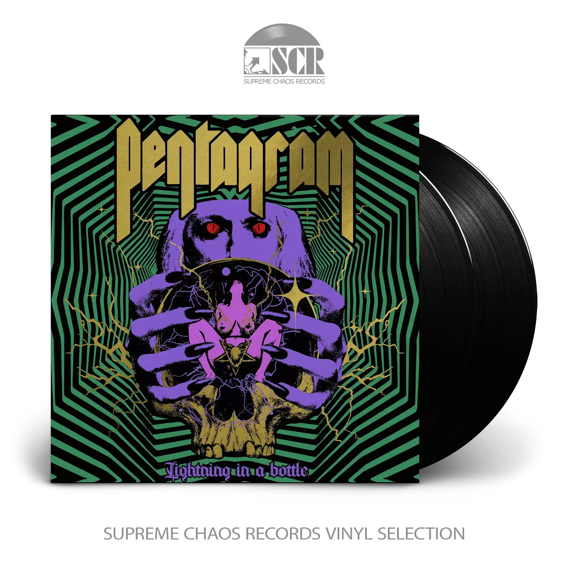 PENTAGRAM · Lightning In A Bottle (Deluxe Edition) | BLACK 2LP (Doom Metal Vinyl)