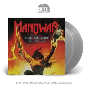 MANOWAR · The Triumph of Steel | SILVER 2LP (Heavy Metal Vinyl)