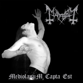 MAYHEM · Mediolanum Capta Est | CLEAR LP (Black Metal Vinyl) · Picture 1