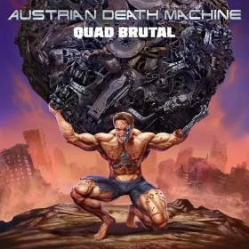 AUSTRIAN DEATH MACHINE · Quad Brutal | BLUE LP (Thrash Metal Vinyl) · Picture 1