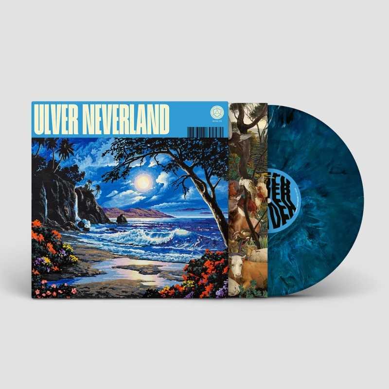 ULVER · Neverland | BLUE/WHITE/BLACK MARBLED LP (Experimental/Electronic Vinyl) · Picture 2