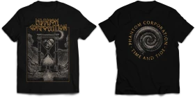 PHANTOM CORPORATION · Time And Tide Cover | T-SHIRT (Thrash Metal/D-Beat/Death Metal Clothes)