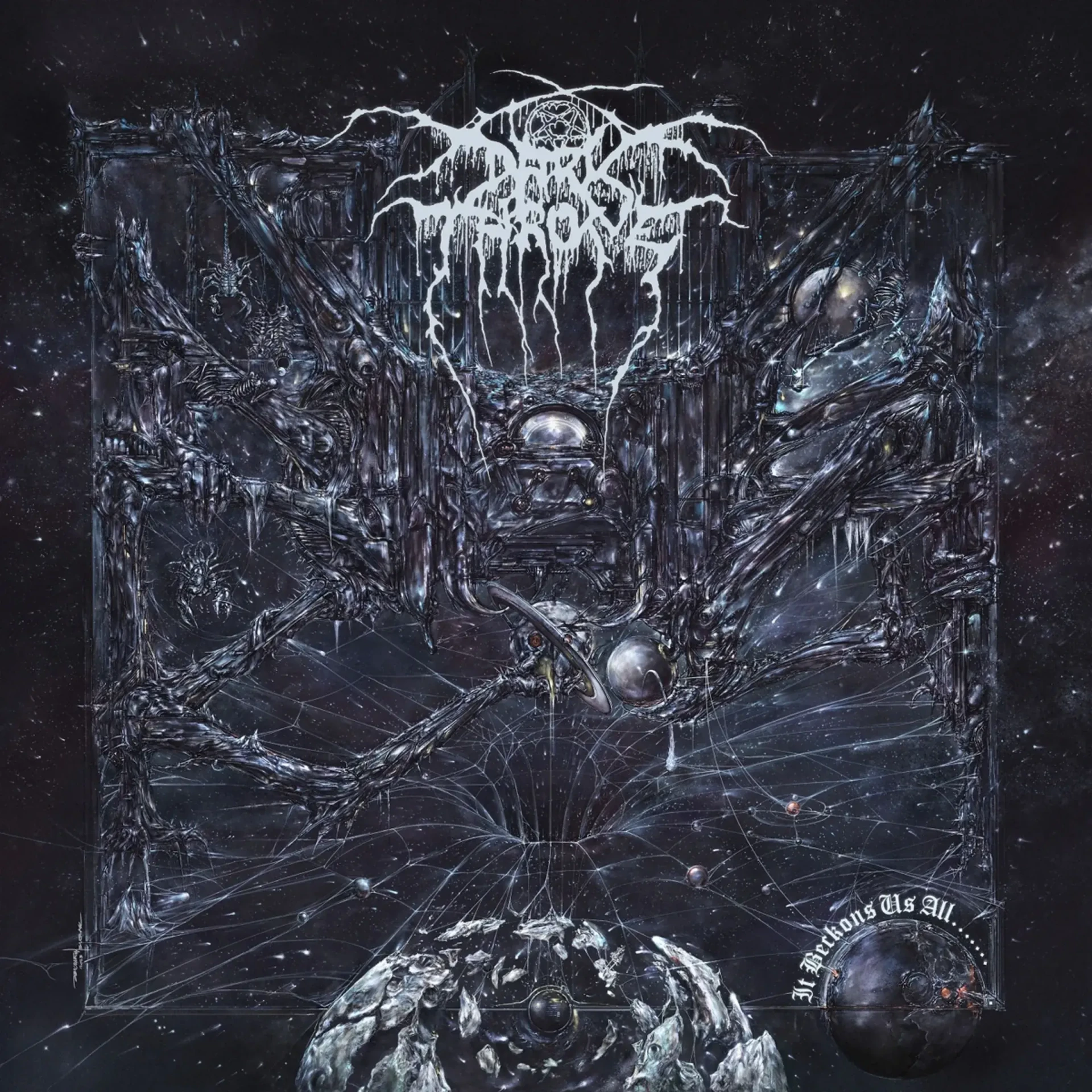 DARKTHRONE · It Beckons Us All - INCORRECT MASTER (B-Stock) | GREY MARBLED LP (Black Metal Vinyl) · Picture 1
