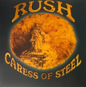 RUSH · Caress Of Steel | BLACK LP (Progressive Rock/Hard Rock Vinyl) · Picture 1
