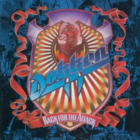 DOKKEN · Back For The Attack | MAGENTA/SKY BLUE 2LP (Hard Rock Vinyl) · Picture 1